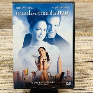 Maid‎ in Manhattan [2002 DVD] Jennifer Lopez Ralph Fiennes Romantic Comedy Movie
